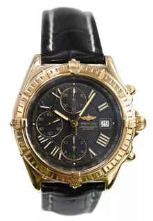 Breitling Crosswind K13055 Yellow gold Black