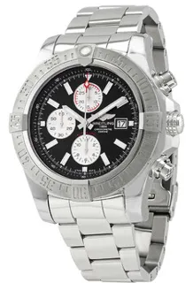 Breitling Super Avenger II BC29/168A Stainless steel Black