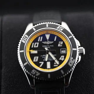 Breitling Superocean A1736402 42mm Stainless steel Black