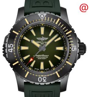 Breitling Superocean V17369241L1S2 48mm Titanium Green