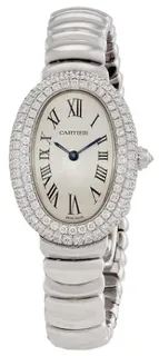 Cartier Baignoire WJBA0020 31mm White gold Silver