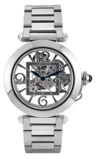 Cartier Pasha de Cartier WHPA0007 41mm Stainless steel Skeletonized