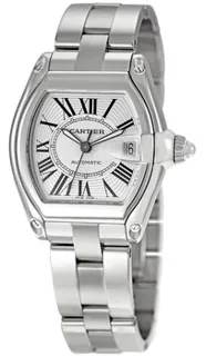 Cartier Roadster W62025V3 39mm Stainless steel Silver