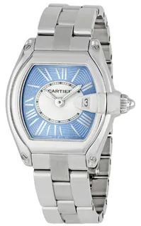 Cartier Roadster W62053V3 30mm Stainless steel White