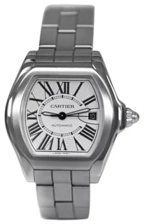 Cartier Roadster W6206017 41mm Stainless steel Silver