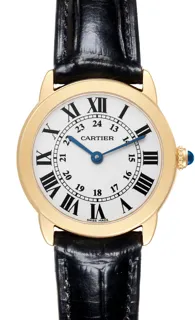 Cartier Ronde Solo W6700355 Stainless steel and 18k yellow gold Silver