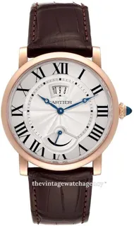 Cartier Rotonde de Cartier W1556252 40mm Rose gold Silver