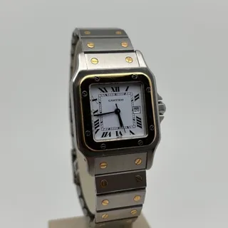 Cartier Santos 2961 29mm Yellow gold and Stainless steel White