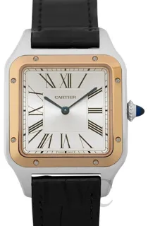 Cartier Santos Dumont W2SA0011 43.5mm Stainless steel Silver