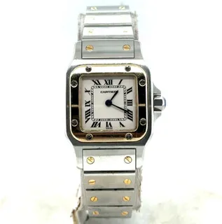 Cartier Santos Galbée 1567 Stainless steel Silver