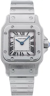 Cartier Santos Galbée W20056D6 Stainless steel Silver