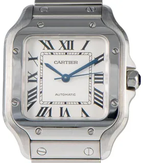 Cartier Santos WSSA0029 35mm Stainless steel Silver