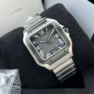 Cartier Santos WSSA0037 40mm Stainless steel Gray