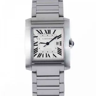 Cartier Tank Française WSTA0067 36.5mm Stainless steel Silver