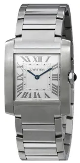 Cartier Tank Française WSTA0074 Stainless steel