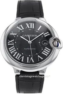 Cartier Ballon Blue WSBB0003 Stainless steel Black