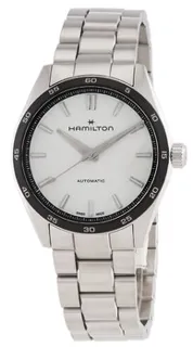 Hamilton Jazzmaster H36205110 38mm Stainless steel White