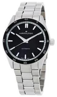 Hamilton Jazzmaster H36205130 38mm Stainless steel Black