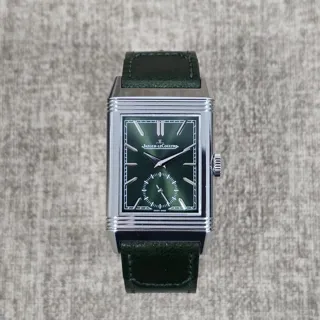 Jaeger-LeCoultre Reverso Tribute Q3978430 45.5mm Stainless steel Green