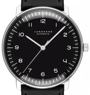 Junghans max bill 27/3400.02 38mm Stainless steel Black