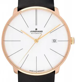 Junghans Meister 27/7150.00 39.5mm Rose gold White