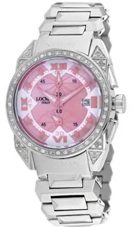 Locman Cavallo Pazzo 161BMOPPKDC 46mm Stainless steel Pink