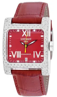 Locman Classic 431RD2D/RD LE 33mm Aluminium Red