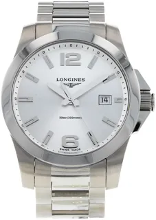 Longines Conquest L3.659.4.76.6 Stainless steel Silver