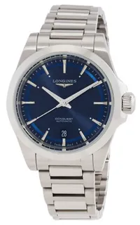 Longines Conquest L3.720.4.92.6 38mm Stainless steel Blue