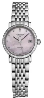 Longines Elegant L4.309.0.89.6 25mm Stainless steel Pink