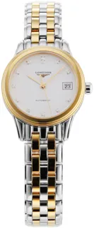 Longines Flagship L4.274.3.27.7 Stainless steel White