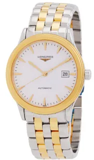 Longines Flagship L4.984.3.22.7 40mm Stainless steel White