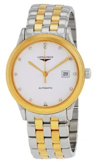 Longines Flagship L4.984.3.27.7 40mm Stainless steel White