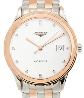 Longines Flagship L48743997 38mm Stainless steel White