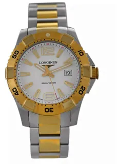 Longines HydroConquest L3.647.3 Stainless steel White