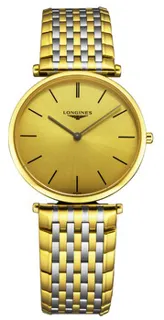 Longines La Grande Classique L4.755.2.32.7 36mm Stainless steel Gold-tone