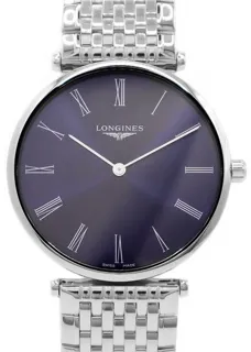 Longines La Grande Classique L4.866.4.94.6 38mm Stainless steel Blue