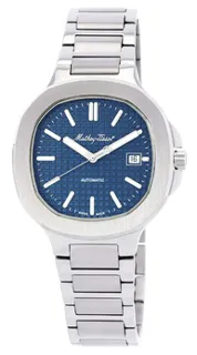 Mathey-Tissot Evasion Automatic H152ATABU 42mm Stainless steel Blue