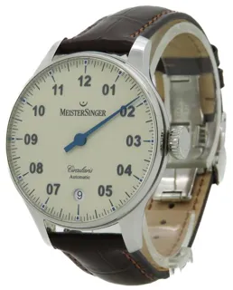 MeisterSinger Circularis CC903_SL02 43mm Stainless steel White