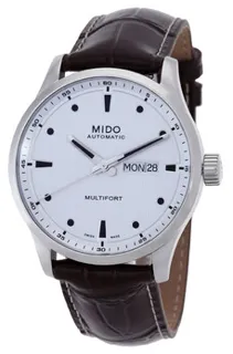 Mido Multifort M038.430.16.031.00 42mm Stainless steel Silver