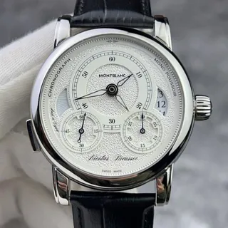 Montblanc Nicolas Rieussec 111873 43mm Stainless steel White