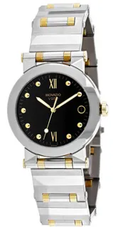 Movado Vizio 1603587 Stainless steel Black