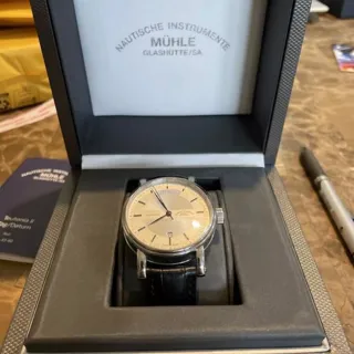 Mühle Glashütte Teutonia M1-33-65-LB 41mm Stainless steel Silver