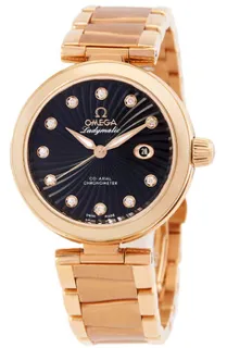 Omega De Ville 425.60.34.20.51.001 Red gold Black