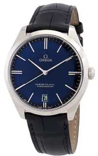 Omega De Ville 432.53.40.21.03.001 White gold Blue