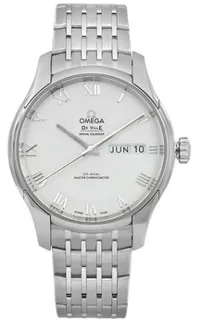 Omega De Ville 433.10.41.22.02.001 Stainless steel Silver