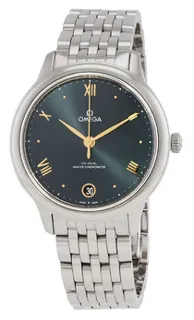 Omega De Ville 434.10.34.20.10.001 Stainless steel Green