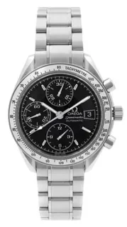 Omega Speedmaster 35135000 Stainless steel Black