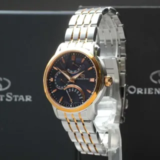 Orient Star DE00-B2-B 38mm Stainless steel Black