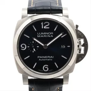 Panerai Luminor 1950 PAM01313 44mm Stainless steel Blue